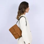 Irma Small Nomia Bag  Camel - Image 2